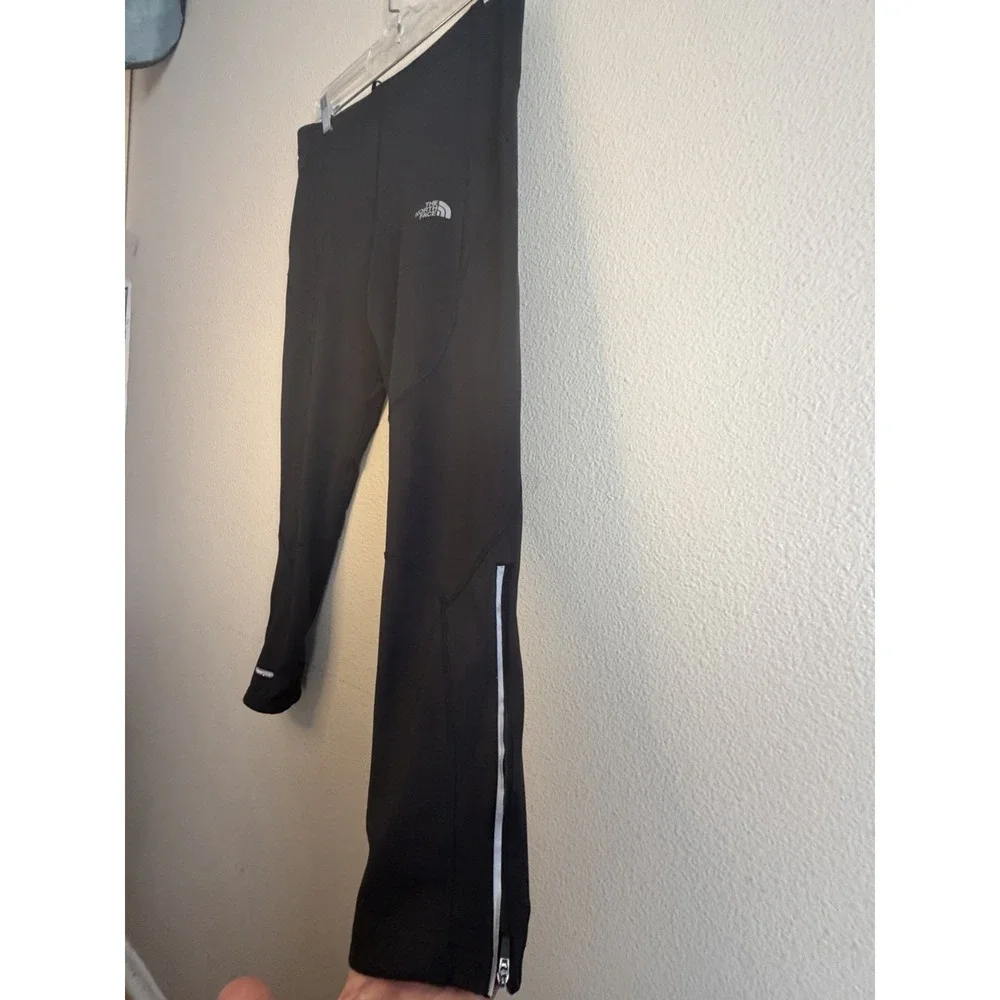 The North Face Flight Series VaporWick Running Pants Black Reflective Zip Men XL